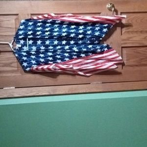 EST. 1946 Stars/Stripes kimona